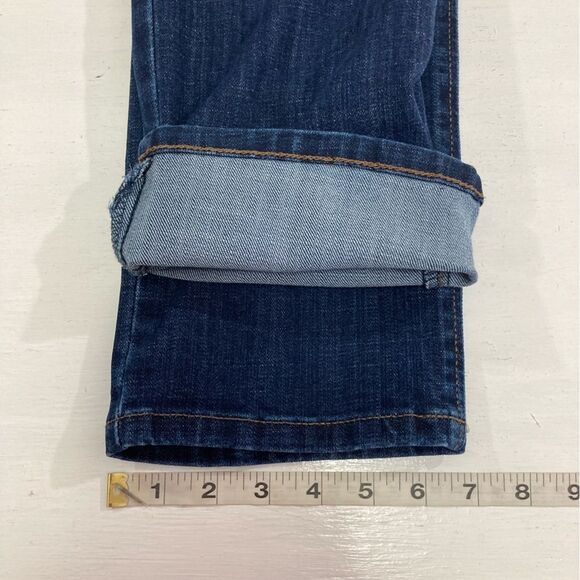 Lee Jeans Women’s 12P Blue Denim Mid Rise Regular Fit Straight Leg Classic - Picture 11 of 11